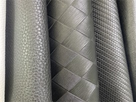 汽車坐墊硬包床頭仿真皮革環(huán)保壓紋tpu